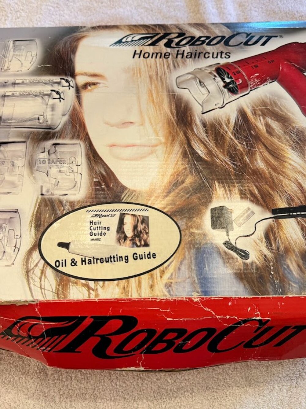 RoboCut Vacuum Precision Haircutting System W/ Extensions Vintage